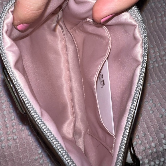 Grey Coach Clutch - Picture 3 of 3